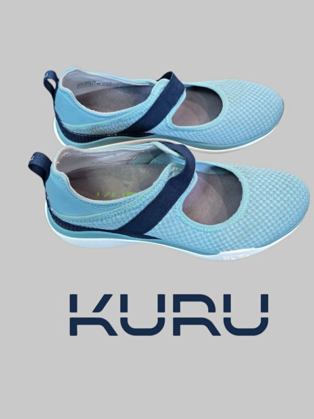 KURU Lucy Mesh Mary Jane  Slip On  Walking Casual Sneakers Shoes  Womens 8